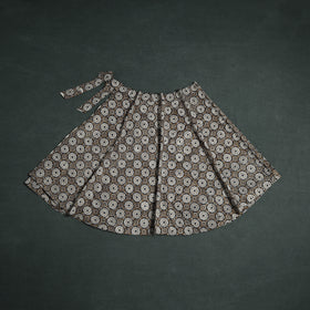 Bagru Hand Block Print Cotton Wrap Around Skirt 13