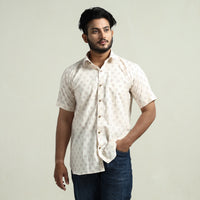 pochampally ikat cotton shirt 