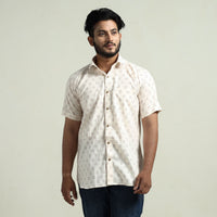 pochampally ikat cotton shirt 