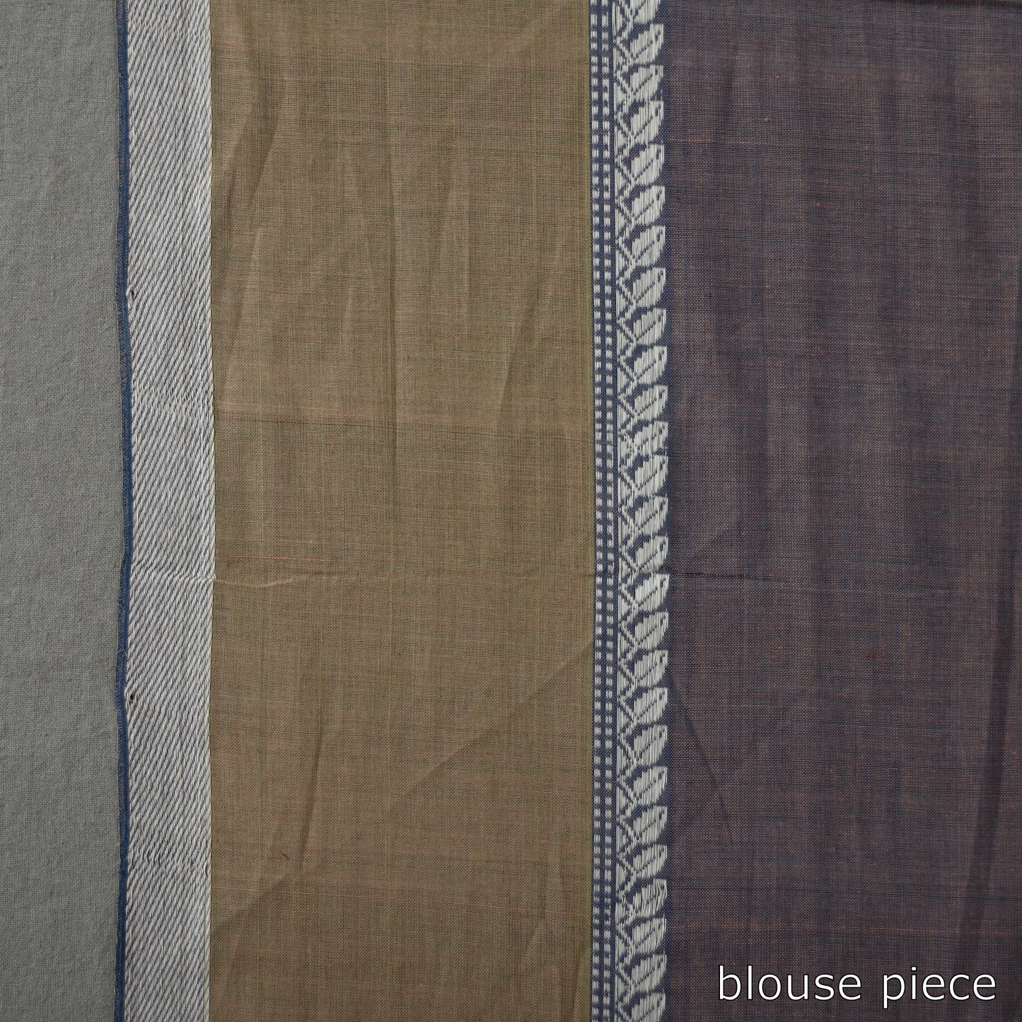 Maroon - Pure Handloom Natural Dyed Dobby Cotton Saree 4