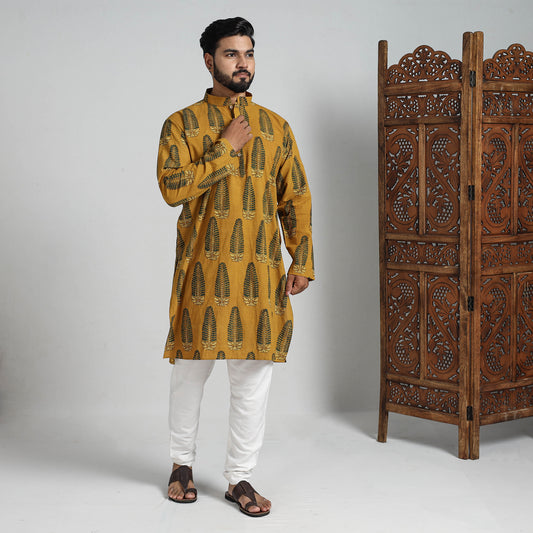 ajrakh Men's Long kurta