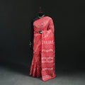 Kutch Bandhani Tie-Dye Cotton Saree 41