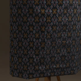 Pochampally Ikat Handloom Sico Unstitched Dress Material: Kurta with Mulberry Silk Dupatta 29