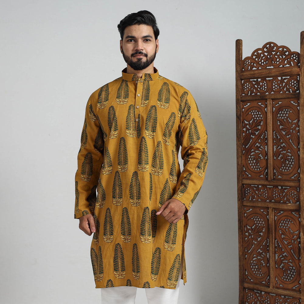 ajrakh Men's Long kurta