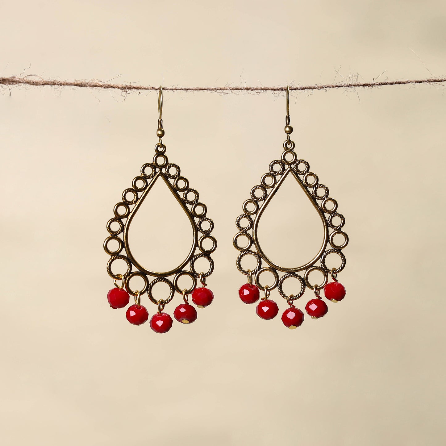 Handmade Beaded Earrings 04