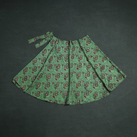 Bagru Hand Block Print Cotton Wrap Around Skirt 07