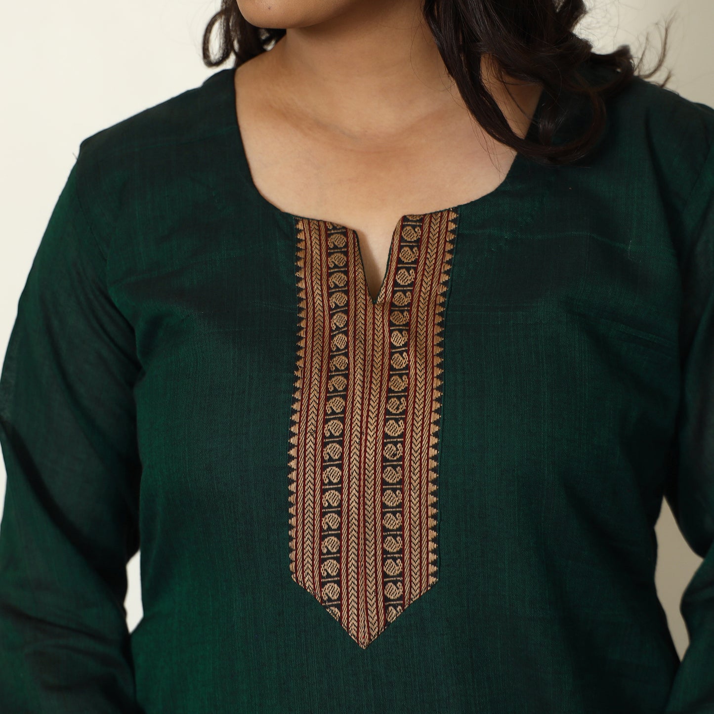 Dharwad Cotton Kurta with Palazzo & Dupatta Set 18