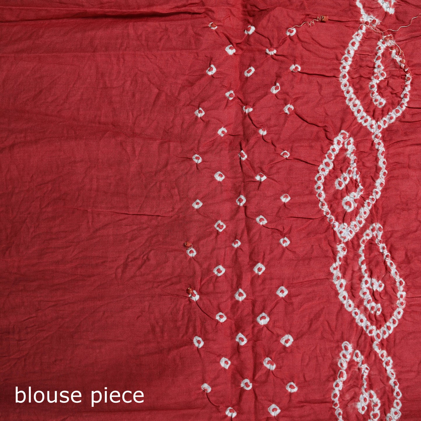 Kutch Bandhani Tie-Dye Cotton Saree 41