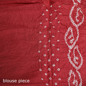 Kutch Bandhani Tie-Dye Cotton Saree 41
