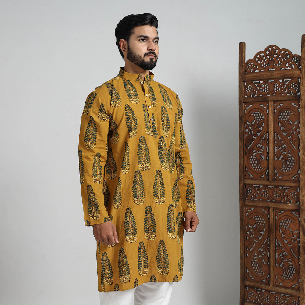 ajrakh Men's Long kurta