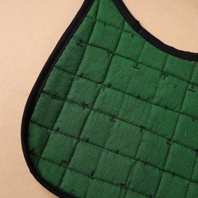 Green Handmade Cotton Baby Bib