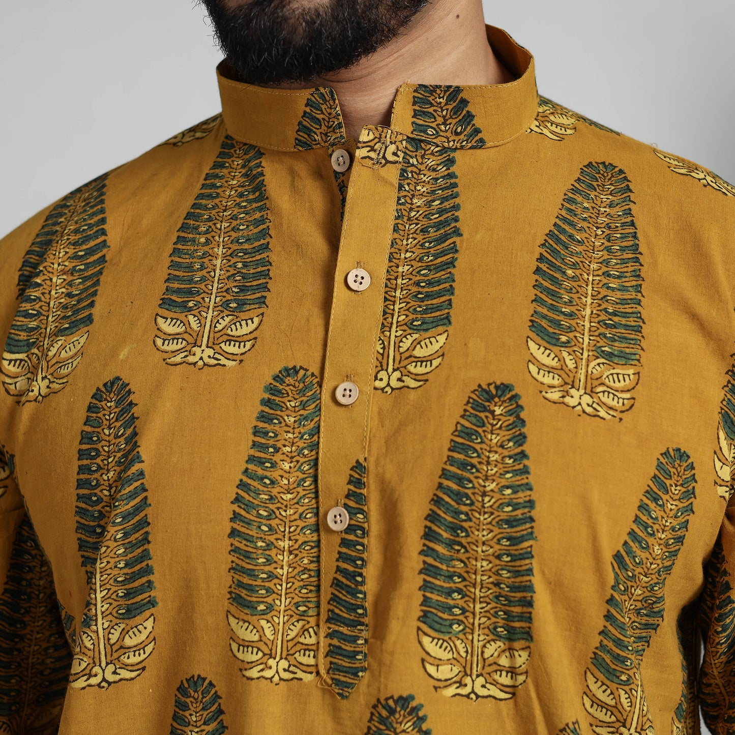 ajrakh Men's Long kurta