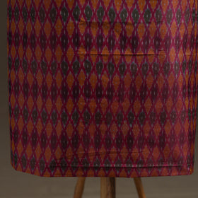 Pochampally Ikat Handloom Sico Unstitched Dress Material: Kurta with Mulberry Silk Dupatta 30