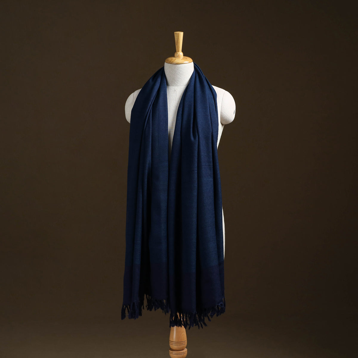 Kumaun Handwoven Pure Merino Wool Shawl 03