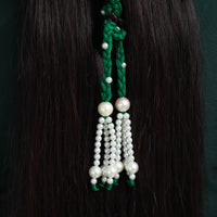 Thread Braided & Bead Work Hair Parandi 32