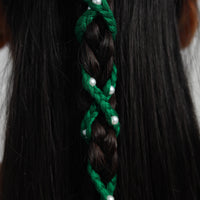 Thread Braided & Bead Work Hair Parandi 32