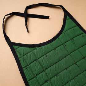 Green Handmade Cotton Baby Bib