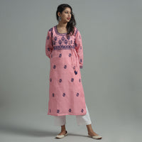 Chikankari Embroidered Kurta