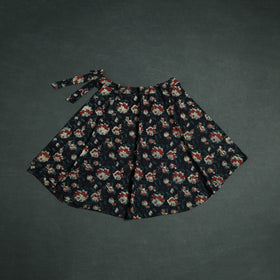 Bagru Hand Block Print Cotton Wrap Around Skirt 03