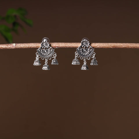 Handcrafted German Silver Earrings 52