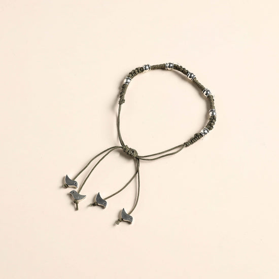 Handmade Oxidized Metal Bracelet 04