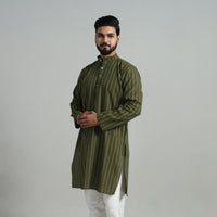 Cotton Long Jacquard Kurta for Men 14