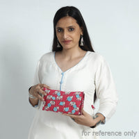 cotton cosmetic pouch