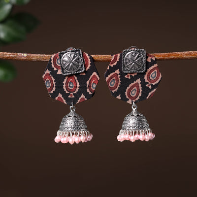 Purvi Handcrafted GS Fabart Earrings