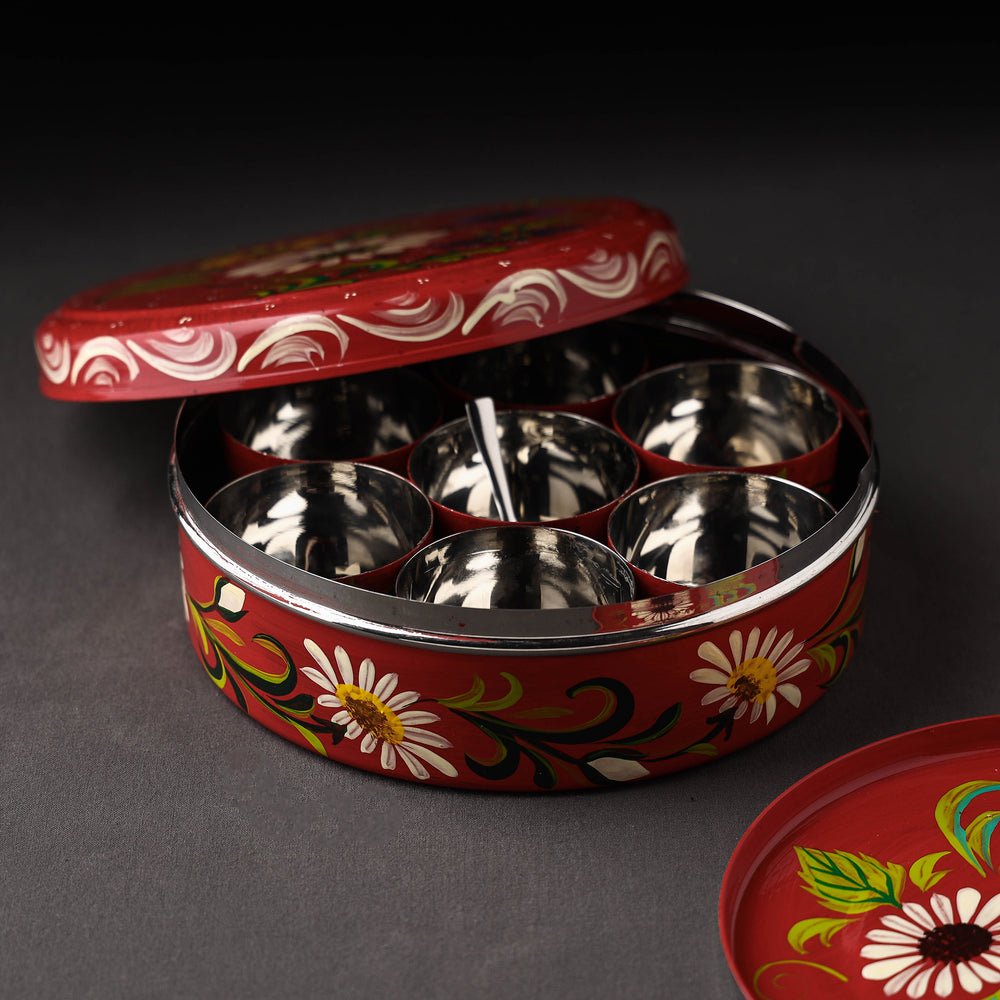 Handpainted Masala Box