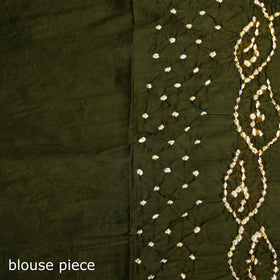 Kutch Bandhani Tie-Dye Cotton Saree 42