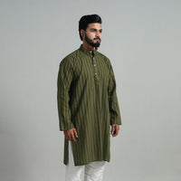 Cotton Long Jacquard Kurta for Men 14