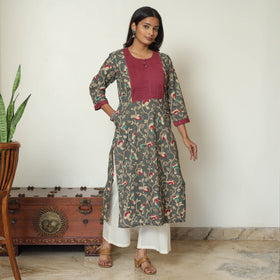 kalamkari printed kurta