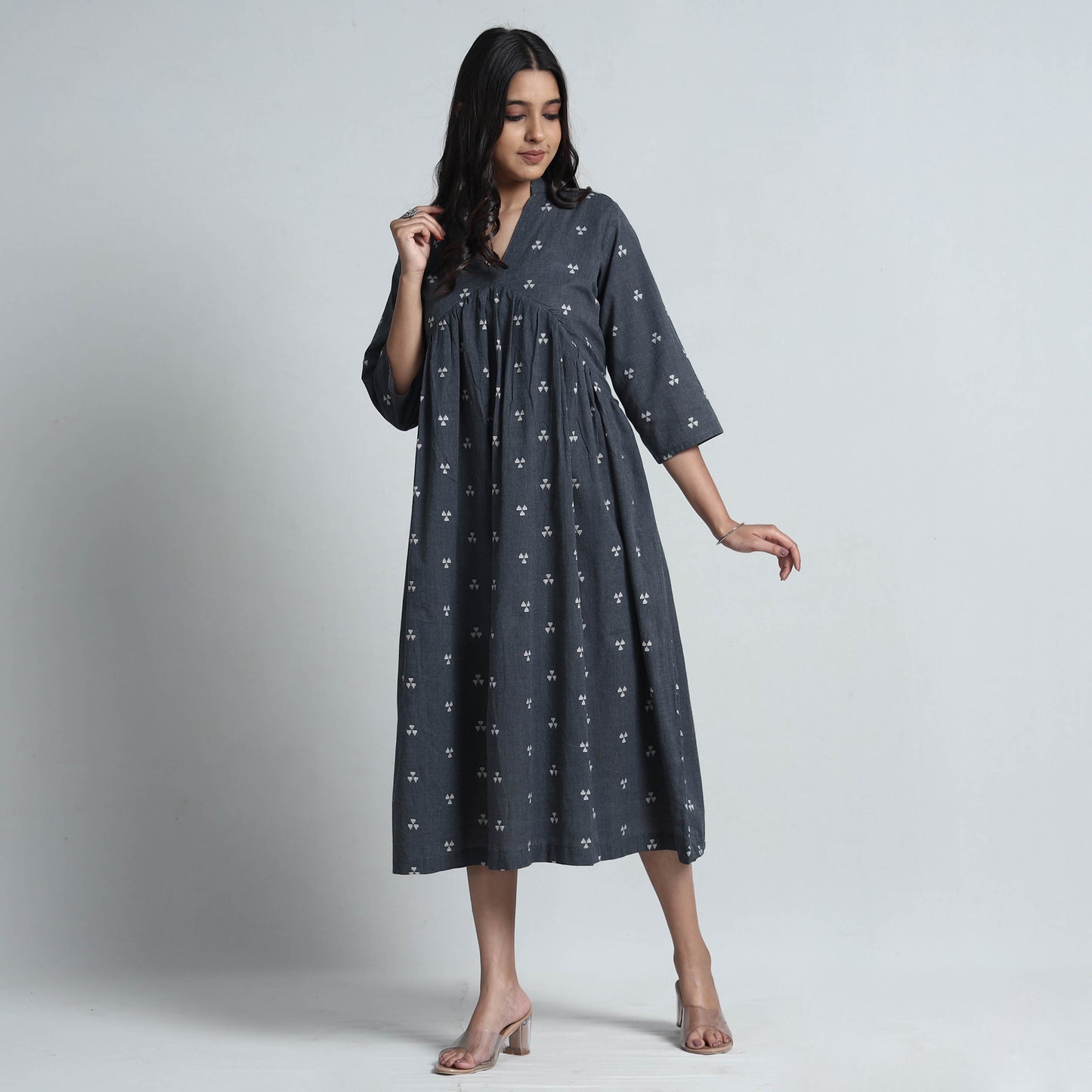 jacquard dress 