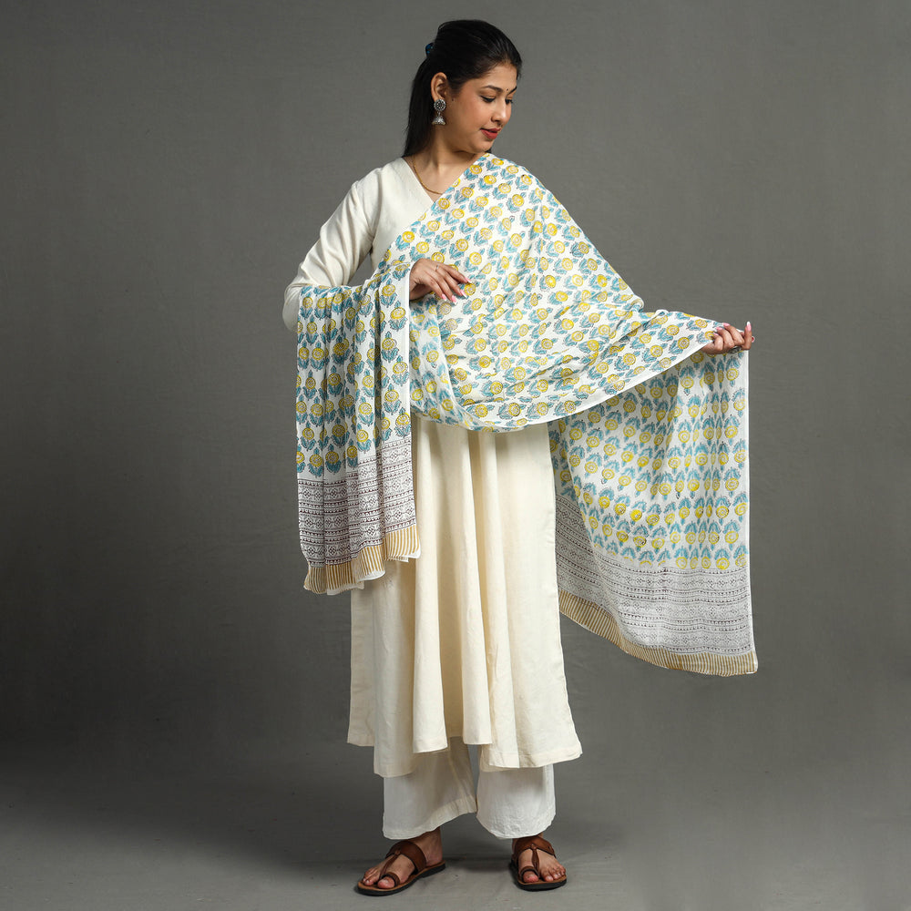 Sanganeri Dupatta 