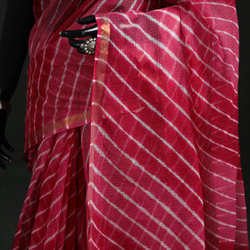 Tie-Dye Kota Doria Cotton Leheriya Saree 22