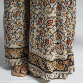 Designer Kalamkari Saree – Block Print & Pure Cotton