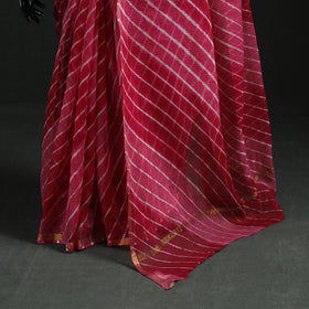 Tie-Dye Kota Doria Cotton Leheriya Saree 22