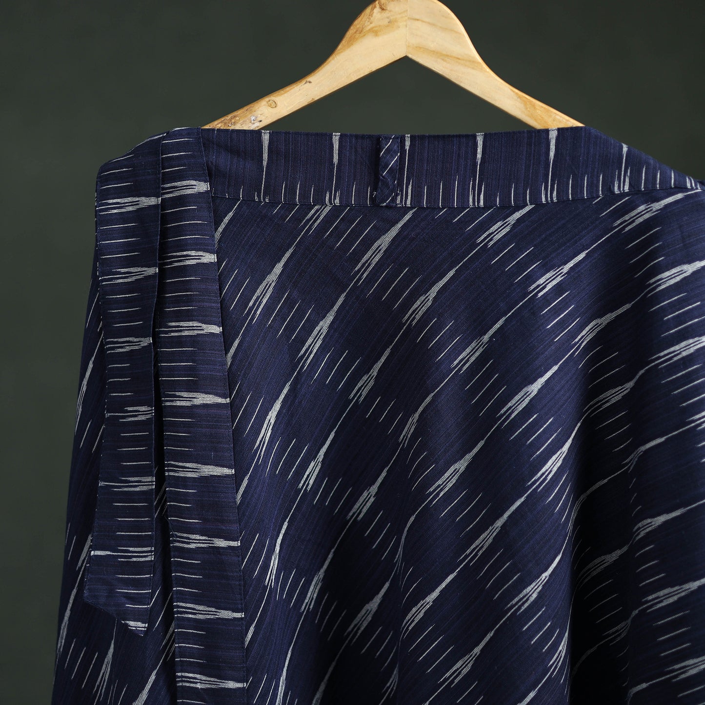 Pochampally Ikat Cotton Wrap Around Skirt 01
