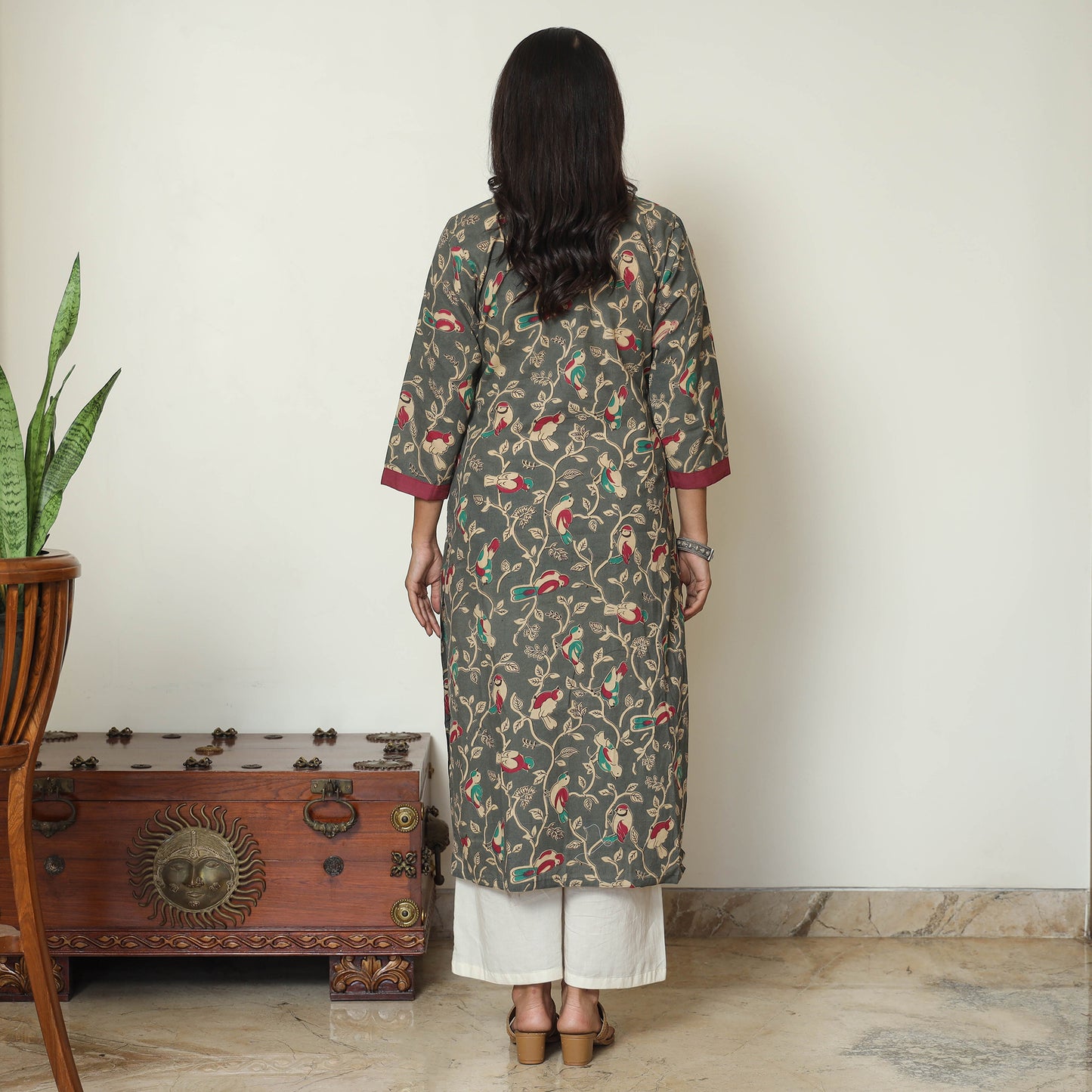 kalamkari printed kurta