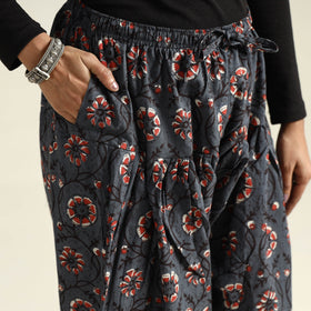 Buy Bagru Block Printed Cotton Elasticated Salwar Online at iTokri.com