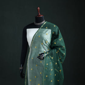 Kota Doria Cotton Embroidered Plain Dupatta 02