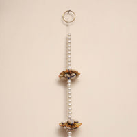 Handmade Shell & Bead Work Wall Hanging (set of 2)