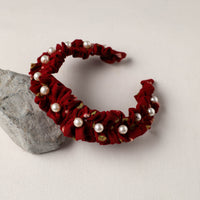 Handmade Fabart & Beadwork Hair Band 15