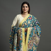 kalamkari handpainted dupatta