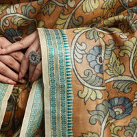 kalamkari silk dupatta