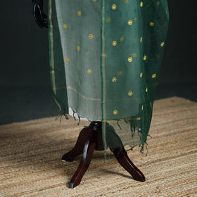 Kota Doria Cotton Embroidered Plain Dupatta 02