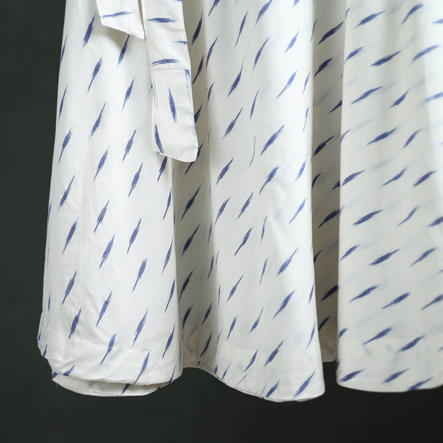 Pochampally Ikat Cotton Wrap Around Skirt 02