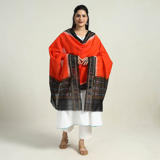 Sambalpuri Ikat Weave Cotton Dupatta 