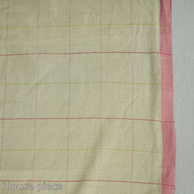  Srikakulam Handloom Jamdani Buti Cotton Saree with Tassels 