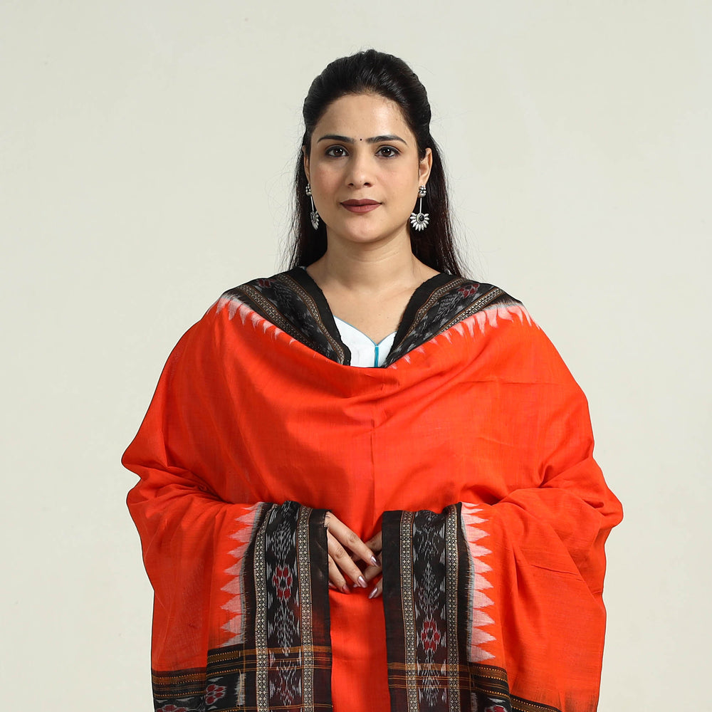 Sambalpuri Ikat Weave Cotton Dupatta 